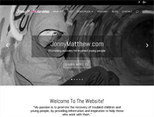 Tablet Screenshot of jonnymatthew.com